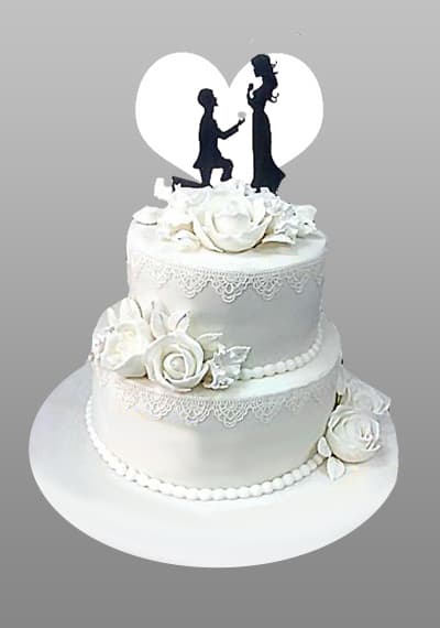 2 level Wedding cake ii