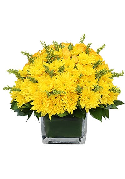Yellow Roses - Sunny Day Bouquet