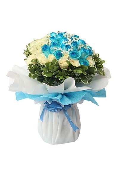 Blue Sky On Earth Flower Bouquet