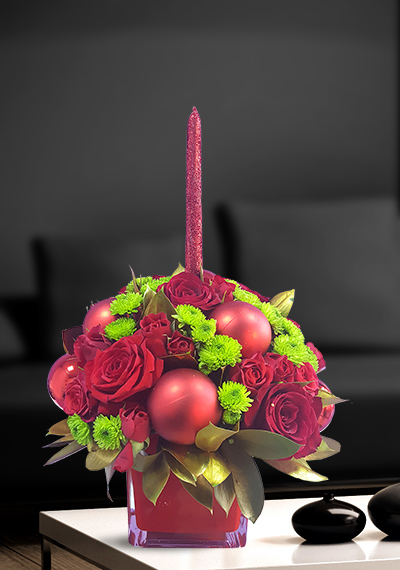 Wish A Special Christmas Flower Bouquet