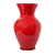 Red Vase