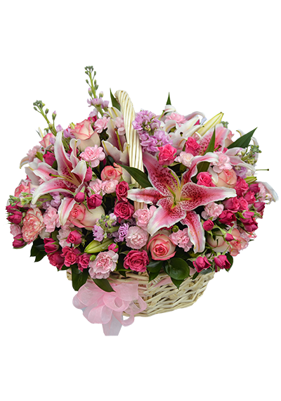 Beautiful Spirit  Flowers Basket
