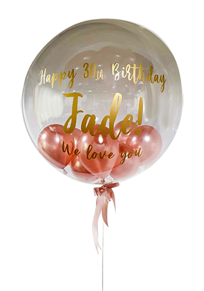 Bubble Balloon Personalized
