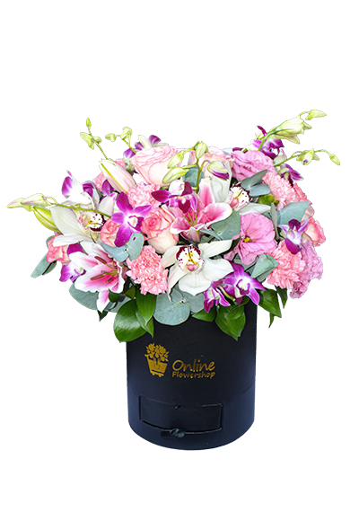 Vibrant Flower Box - Floral Arrangement