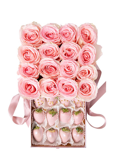 Special Pink Roses Gift Box