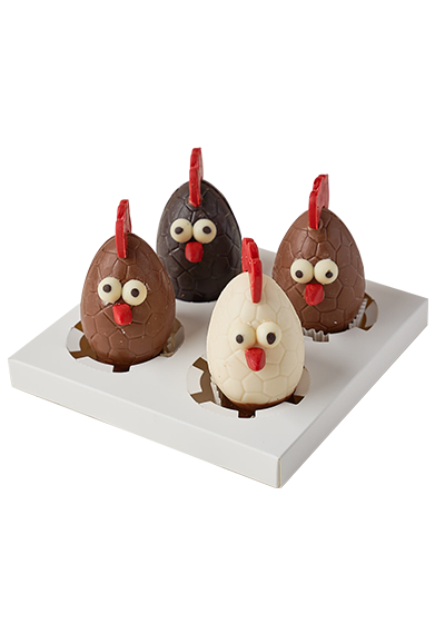 Chocolate Roosters