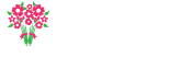 online flower shop logo footer