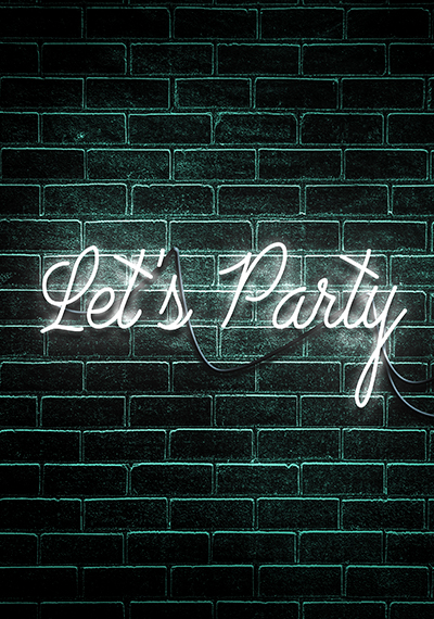 Lets Party Neon LED