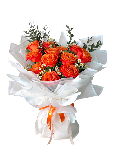 Orange Radiant Bouquet