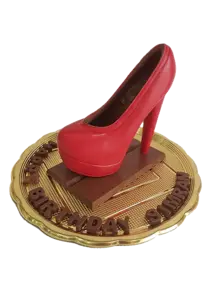 Shoe chocolate