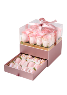 Special Pink Roses Gift Box