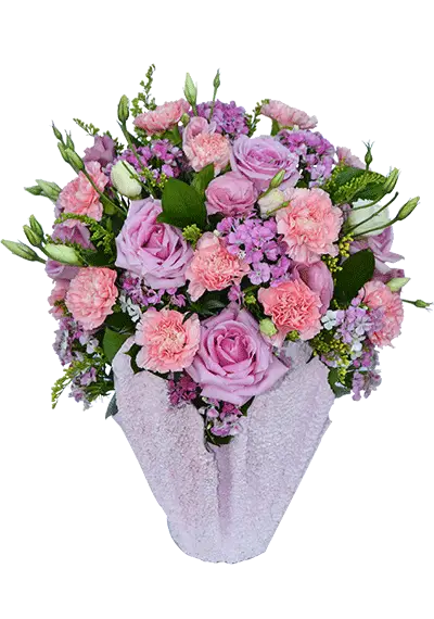 Adorable Pink Flower Bouquet