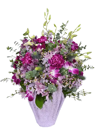 Exotic Lavender Flower Bouquet