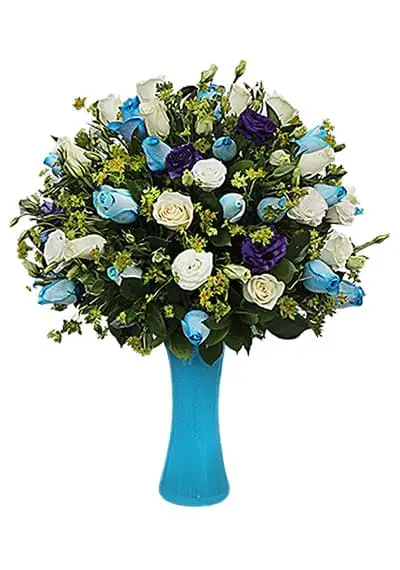 Blue for Him - Flower Arrangement