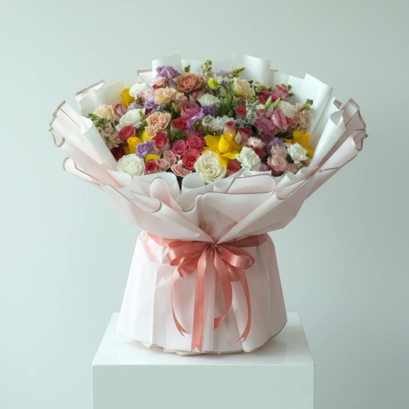 Luxury Multi-Color Hand Bouquet